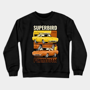 1970 Plymouth Superbird Muscle Car Crewneck Sweatshirt